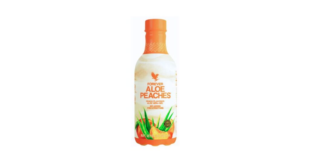 Forever-Aloe-Bits’n-Peaches-bebida-de-Aloe-Vera-com-pêssego-usebabosa-redes-sociais