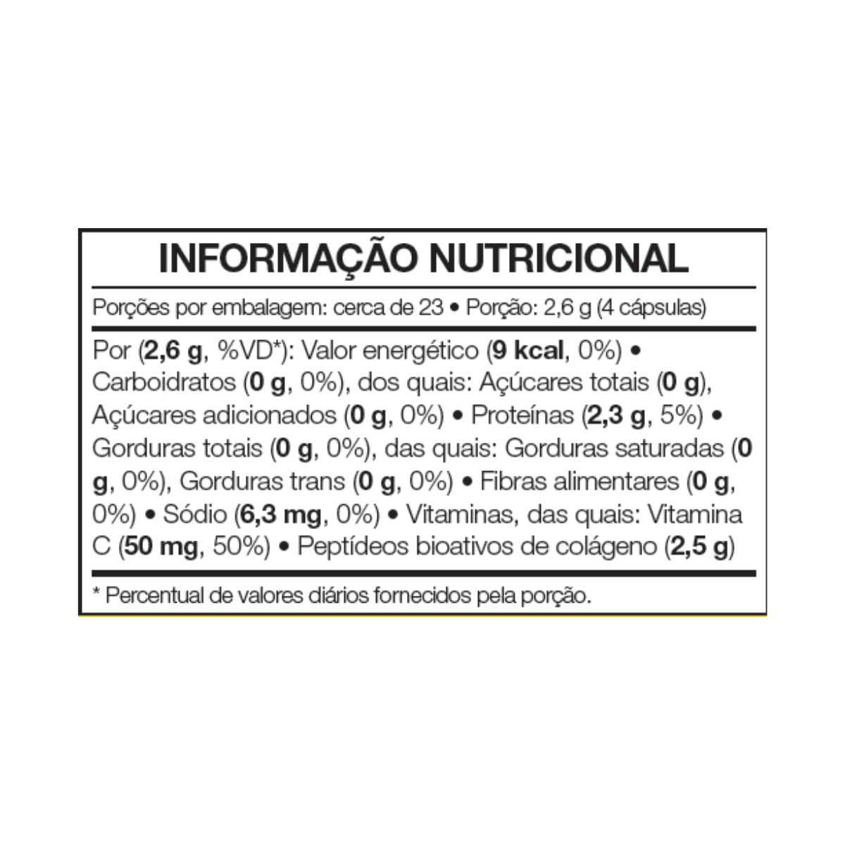 forever-bio-active-colageno-tabela-nutricional