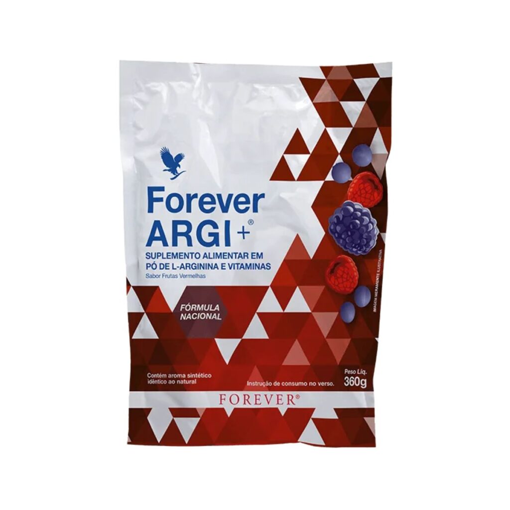Forever ARGI+ suplemento com L-arginina e vitaminas C, D, K2, B6 e B12 para energia e saúde cardiovascular – entrega em Porto Alegre e Brasil