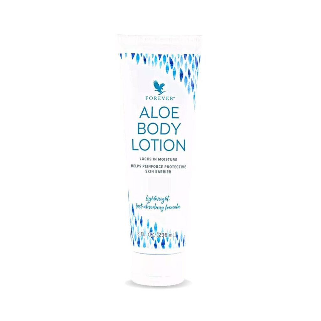 Aloe Body Lotion Forever Living – loção hidratante corporal com aloe vera e óleos naturais