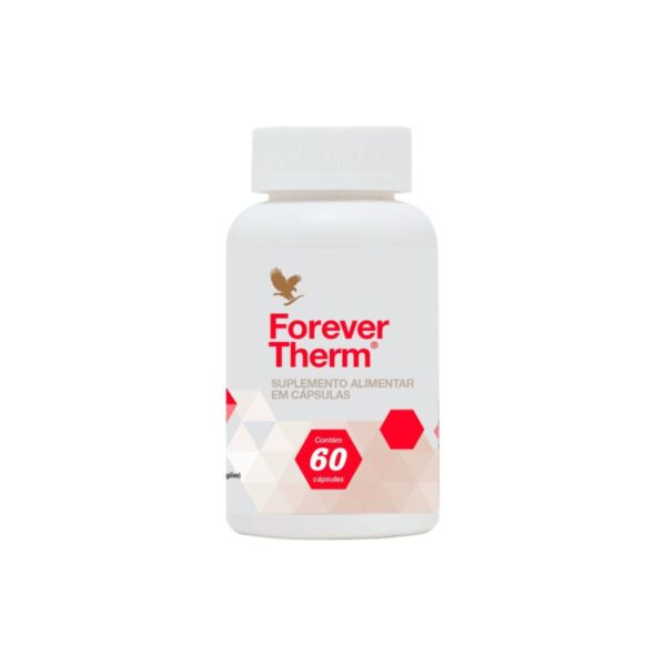 Forever Therm Forever Living – Suplemento alimentar em cápsulas com guaraná, vitaminas e minerais.